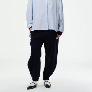 Tibi Calder Sweatpant - Navy, Size Small
